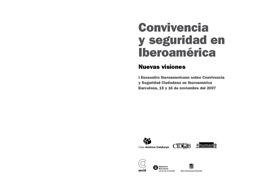 páginas de Convivencia y seguridad en Iberoamérica